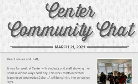 Chelmsford Public Schools Center School Newsletter 3-21-21