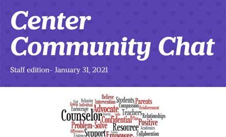 Center Community Chat Newsletter 1-31