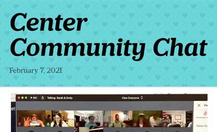 Center Community Chat Newsletter 2-7