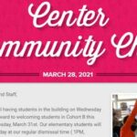 Chelmsford Public Schools Center Community Chat Newsletter March 28, 2021