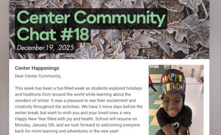 Center Community Chat - December 19, 2025