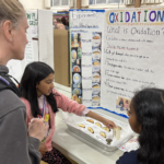 A Center Elementary School Science Fair project focused on oxidation.