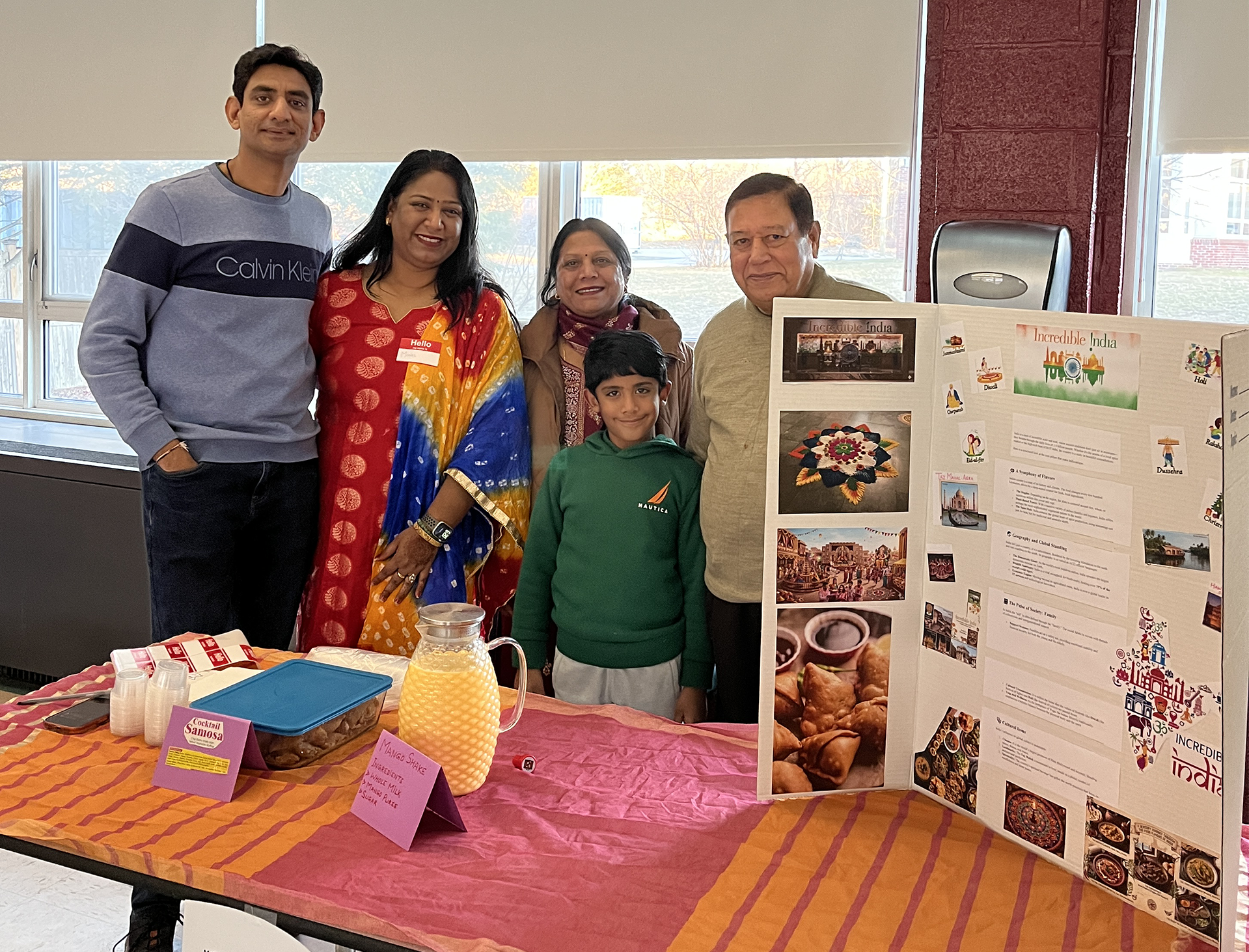 The inaugural One Center, One Community multicultural night offered families the opportunity to connect and share their pride in who they are or where they come from.