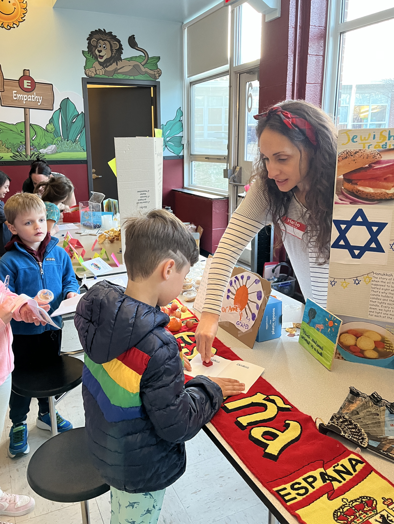 The inaugural One Center, One Community multicultural night offered families the opportunity to connect and share their pride in who they are or where they come from.