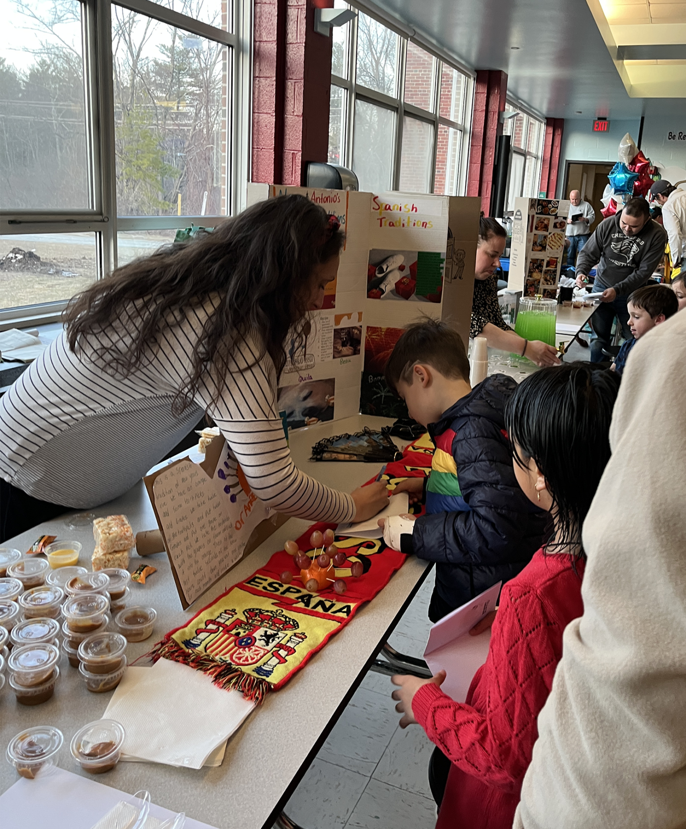 The inaugural One Center, One Community multicultural night offered families the opportunity to connect and share their pride in who they are or where they come from.