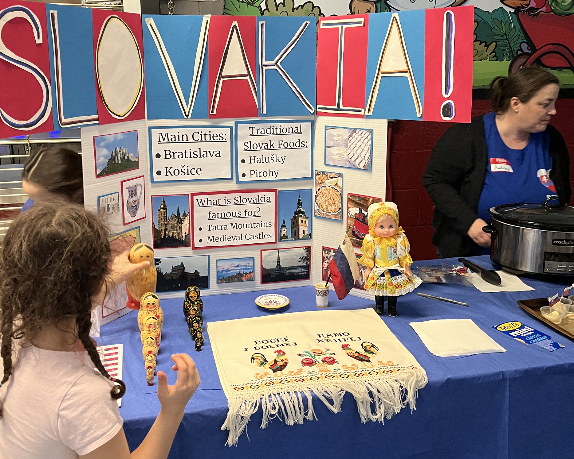 The inaugural One Center, One Community multicultural night offered families the opportunity to connect and share their pride in who they are or where they come from.