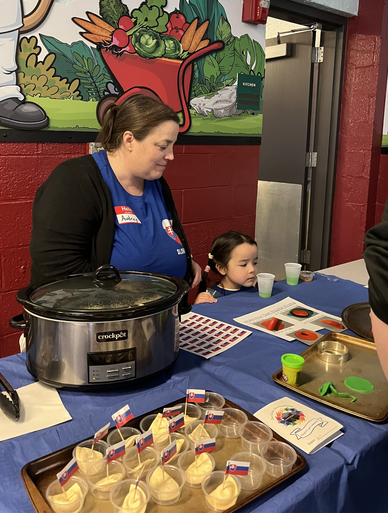 The inaugural One Center, One Community multicultural night at Center Elementary School featured a variety of foods from different cultures.