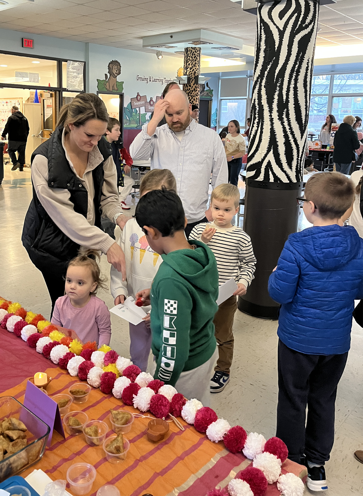 The inaugural One Center, One Community multicultural night offered families the opportunity to connect and share their pride in who they are or where they come from.