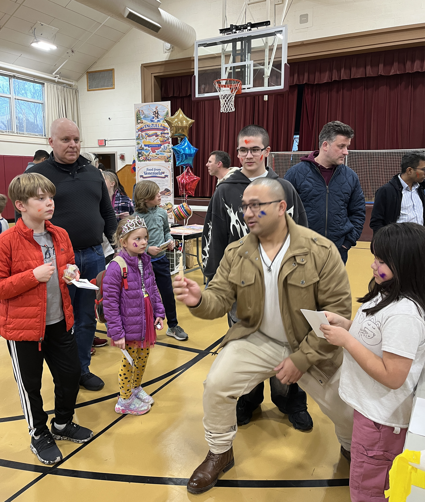 The inaugural One Center, One Community multicultural night offered families the opportunity to connect and share their pride in who they are or where they come from.