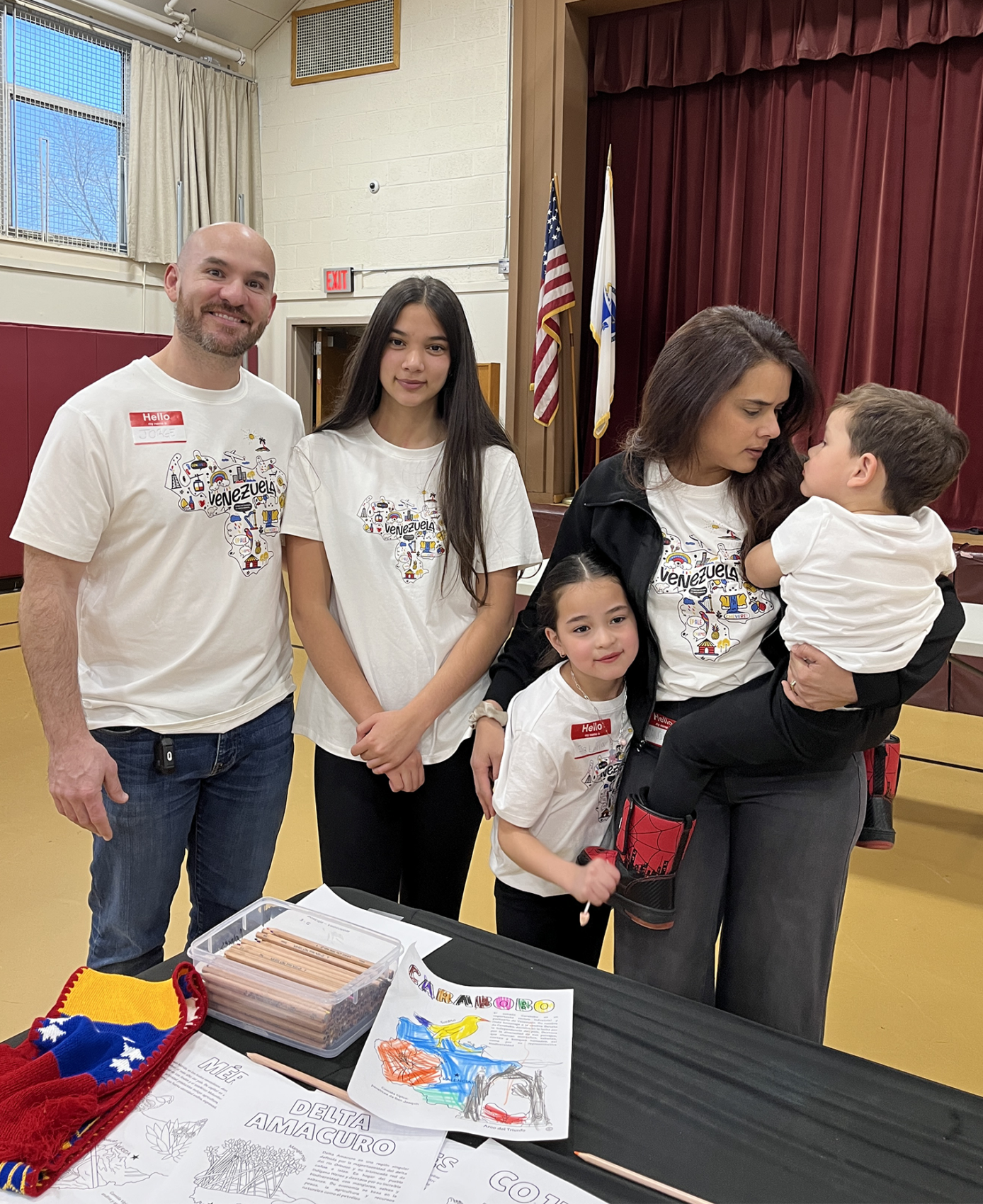 The inaugural One Center, One Community multicultural night offered families the opportunity to connect and share their pride in who they are or where they come from.