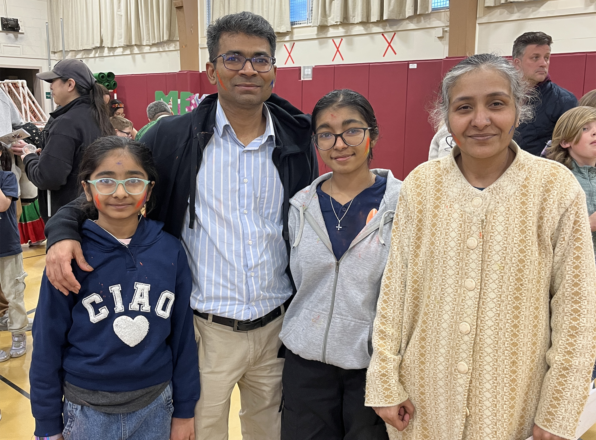 The inaugural One Center, One Community multicultural night offered families the opportunity to connect and share their pride in who they are or where they come from.