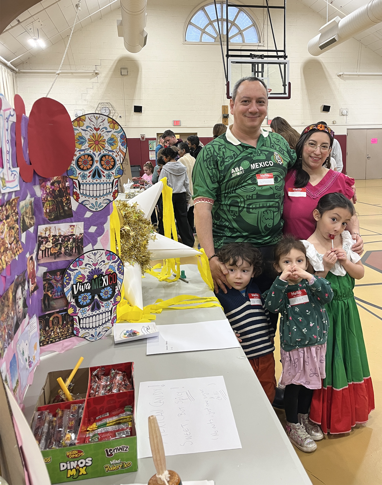 The inaugural One Center, One Community multicultural night offered families the opportunity to connect and share their pride in who they are or where they come from.