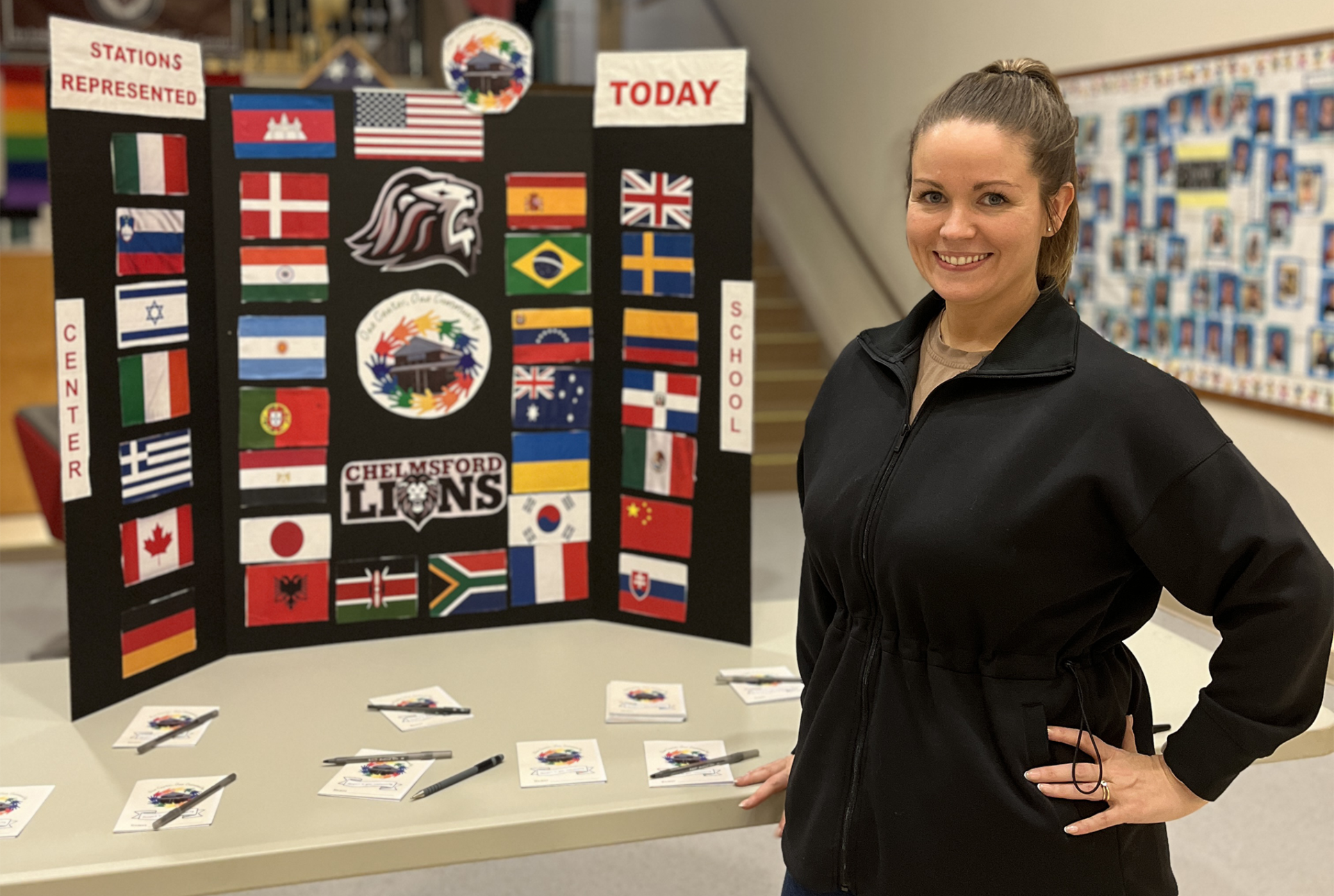 The inaugural One Center, One Community multicultural night offered families the opportunity to connect and share their pride in who they are or where they come from.
