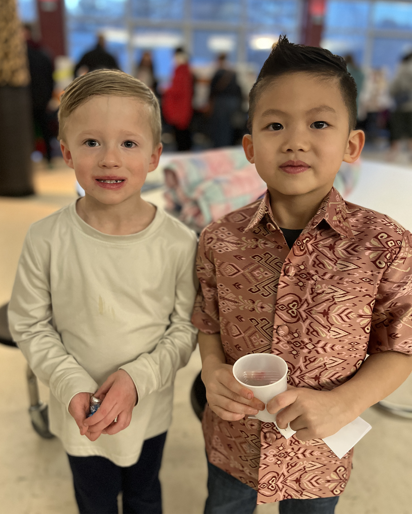 The inaugural One Center, One Community multicultural night offered families the opportunity to connect and share their pride in who they are or where they come from.
